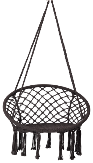 Подвесное кресло-гамак dia80 одноместное темно-серый