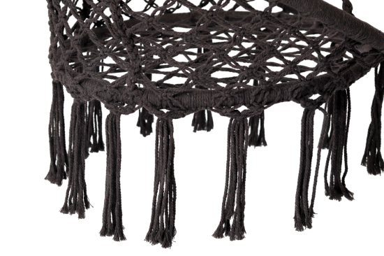 Подвесное кресло-гамак dia80 одноместное темно-серый