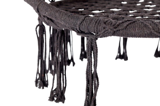 Подвесное кресло-гамак dia80 одноместное темно-серый