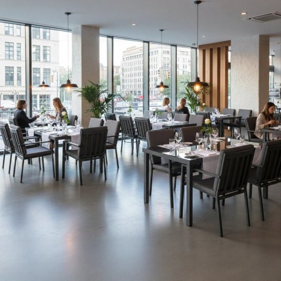 Набор обеденной мебели для сада Garden Story Edmonds GS065 алюминий серый стол обеденный 1 шт., стулья 6 шт.