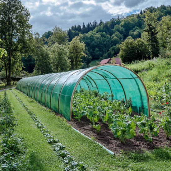 Укрывной материал BEGINIA 200 мкм 4x10 м полиэтилен зеленый