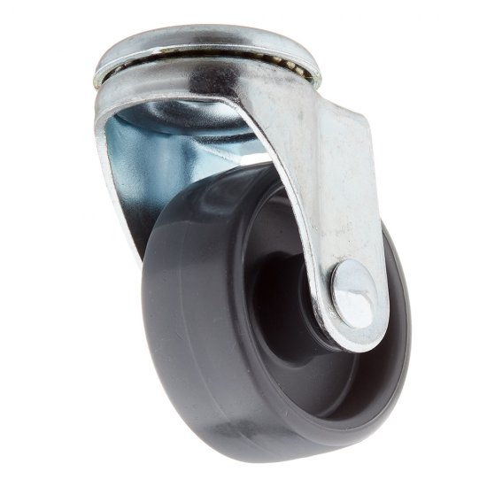 Ролик одинарный под штифт d40 мм (серый)