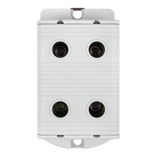 Клемма силовая двойная EKF PROxima 35-150 кв.мм 800 В вводная серая (kvs2-35-150-grey)