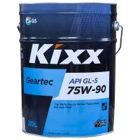 Полусинтетическое трансмиссионное масло KIXX GEARTEC 75w-90 (API GL-5, MIL-L-2105D)