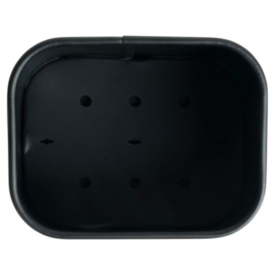 Подставка для губки настольная 11x8.5x8.5 см металл цвет черный