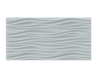 Стеновая панель 3D Dekohaus Aqua Люкс белая 90x45 см 2 шт.