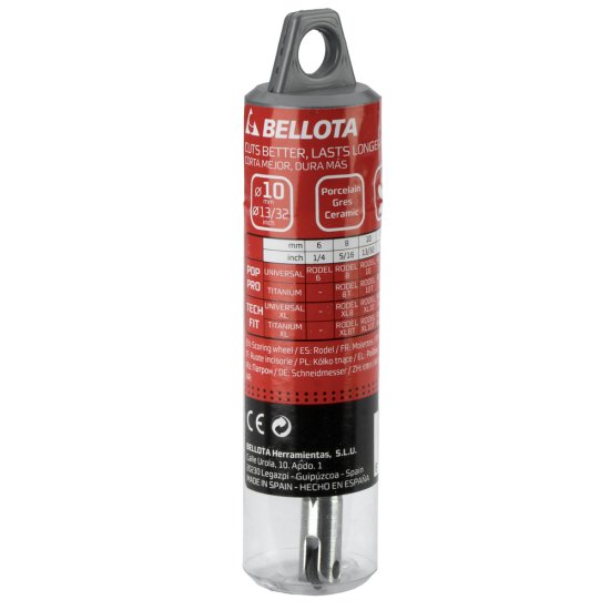 Резец для плиткореза Bellota Rodelx победитовый роликовый d10 мм