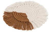 Декор настольный бежевый 18 см