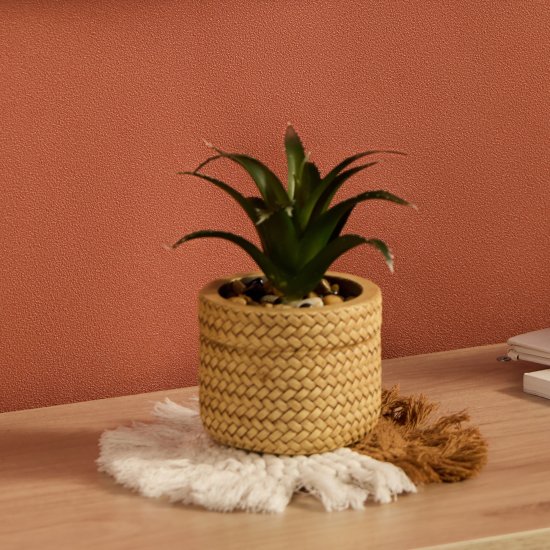 Декор настольный бежевый 18 см