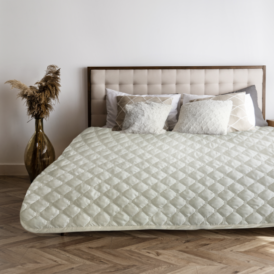 Покрывало Seasons Microfiber 200x215 см микрофибра цвет молочный