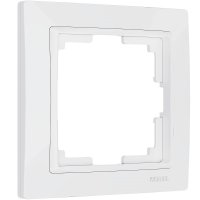Рамка Werkel Snabb Basic одноместная белая (a051303)
