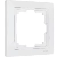 Рамка Werkel Snabb Basic одноместная белая (a051303)