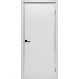 Блок дверной Kapelli Classic 600х2000 мм влагостойкий ПВХ серый 7047 глухой