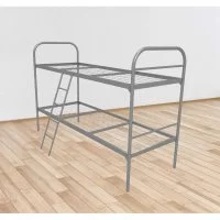 Двухъярусная металлическая кровать Sebmet К2-80190-100100-2ПЛ