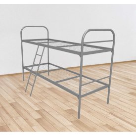 Двухъярусная металлическая кровать Sebmet К2-80190-100100-2ПЛ