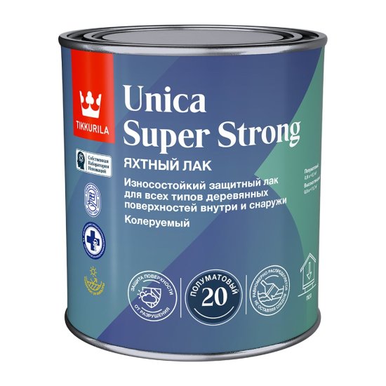 Универсальный лак Tikkurila UNICA SUPER STRONG EP