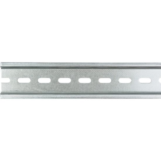 Перфорированная оцинкованная din-рейка REXANT 12-8100