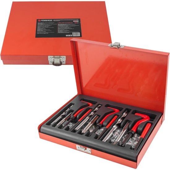 Набор приспособлений и футорок для восстановления резьбы Forsage F-9088U1(15169)