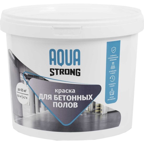 Краска для пола Aquastrong 4607130865002