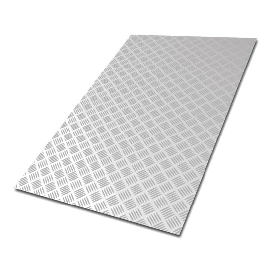 Рифленый алюминиевый лист Sankom 01K1200AL