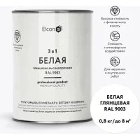 Краска по металлу и ржавчине Elcon 00-00750060