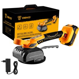 Аккумуляторная виброприсоска для укладки плитки DEKO DKTT20
