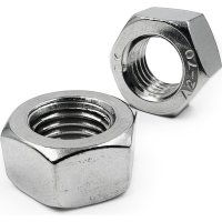 Шестигранная нержавеющая гайка KREPFIELD М8, DIN 934, 50 шт.