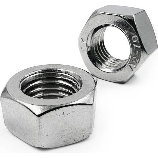 Шестигранная нержавеющая гайка KREPFIELD М8, DIN 934, 50 шт.