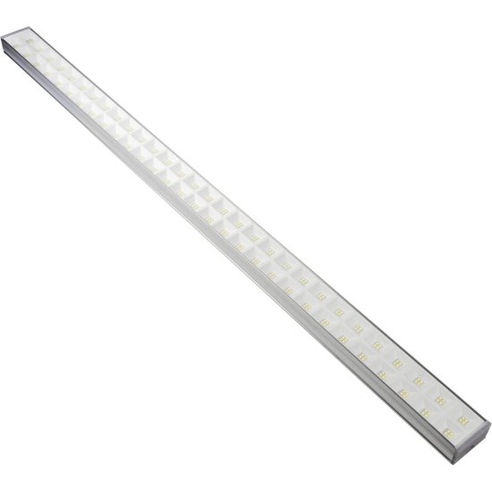 Соединяемый светодиодный накладной светильник Uniel Ulo-fl120c-100w/6500k/k silver linkable