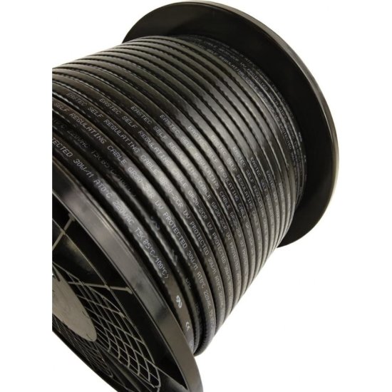 Саморегулирующийся экранированный греющий кабель для кровли и водостока EASTEC GR 30-2 CR