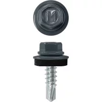 Кровельный саморез-сверло Daxmer 4,8x19 RAL 7016 250 шт