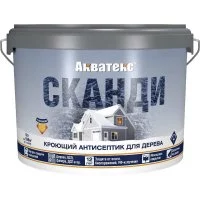 Кроющий антисептик для дерева АКВАТЕКС Сканди 65117