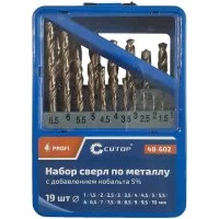 Набор сверл по металлу CUTOP Profi