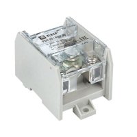 Блок распределительный проходной EKF PROxima на DIN-рейку и монтажную панель 55х80х81 мм 660 В IP20 100 А (RBP-95-100)
