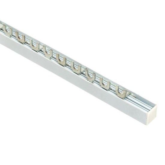 Шина соединительная типа FORK трехрядная EKF PROxima тип FORK 400 В 100 А на 54 модуля 1 м (fork-03-100)