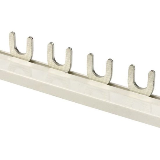 Шина соединительная типа FORK однорядная EKF PROxima тип FORK 230 В 100 А на 54 модуля 1 м (fork-01-100)