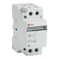 Контактор модульный EKF PROxima КМ (km-2-63-20) 220 В 63 А тип AC 2NО