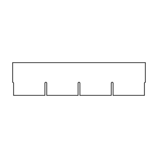 Панель фасадная гибкая Технониколь Hauberk Оптима 1000х250 мм кирпич каталонский 2 кв.м