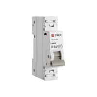 Автоматический выключатель модульный EKF PROxima ВА 47-63N 1P 16А тип B 4,5 кА 230 В (M634116B)