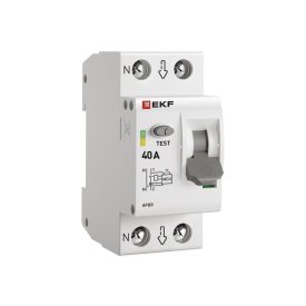 Устройство защиты от дугового пробоя EKF PROxima УЗДП 1P+N 40А 230 В на DIN-рейку (afdd-2-40-pro)