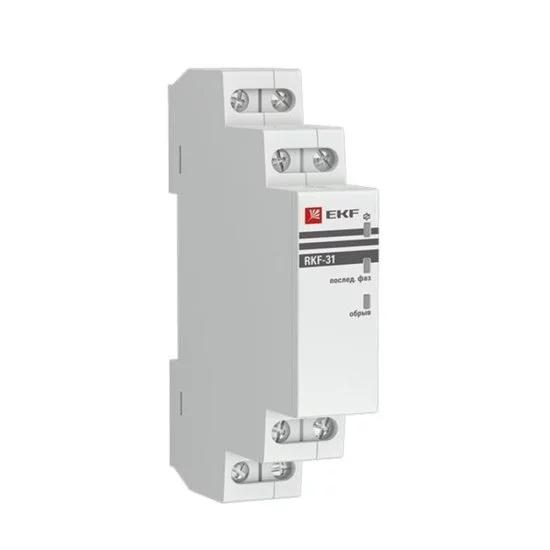 Реле контроля фаз EKF PROxima (rkf-31) 500 В 8 А тип AC