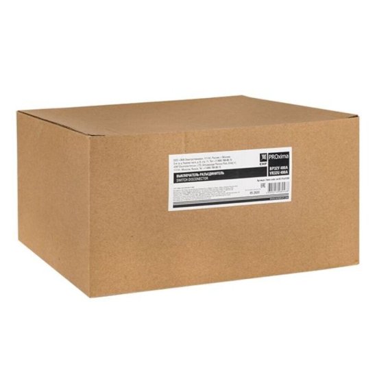 Выключатель-разъединитель EKF PROxima ВР32У 3P 400А 400-690 В на монтажную плату (uvr32-37a31220)