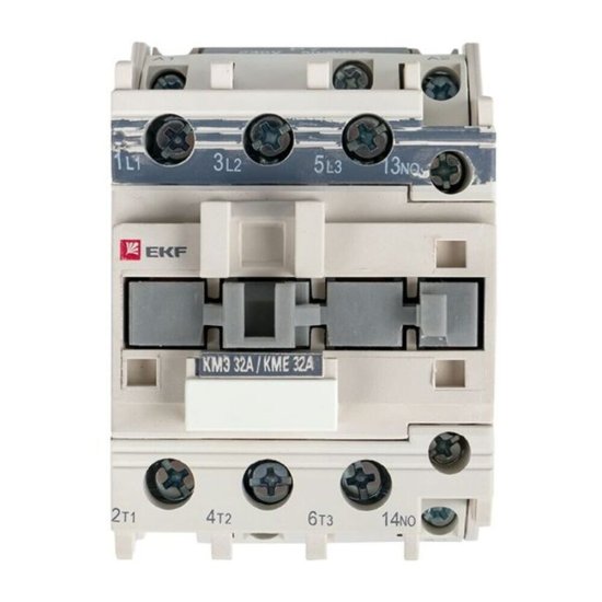 Контактор малогабаритный EKF PROxima КМЭ (ctr-s-32-380) 380 В 32 А тип AC 1НО