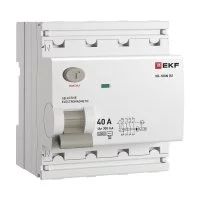 УЗО EKF PROxima ВД-100N (S) 40А 300 мА 4P тип AC 6 кА селективное (E1046MS40300)