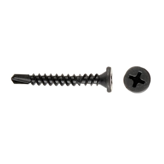Саморезы ГМ 30x3,9 мм усиленные с буром XTB Hard-Fix (500 шт.)