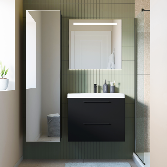 Раковина мебельная KONSENSA Teano 76 см сифон в комплекте