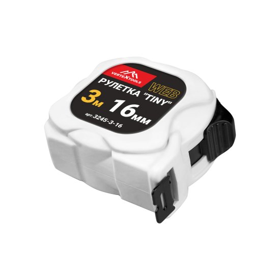 Рулетка Vertextools 3245-3-16 3 м x 16 мм