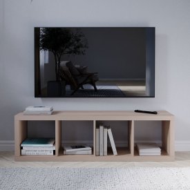 Стеллаж Тамбурат 4 секции KONSENSA 40.4x143.7x31.7 см ЛДСП цвет дуб