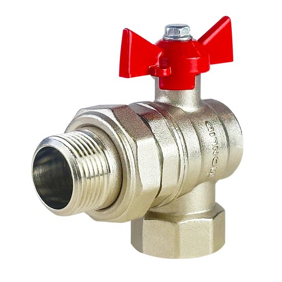 Кран шаровой с американкой угловой MONLID PN40 3/4