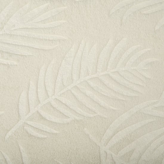 Плед Листья 150x200 см полиэстер цвет шампань